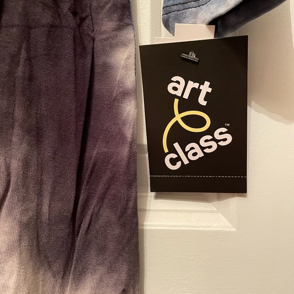 Art class girls long sleeve tie-dye dress - Picture 4 of 6